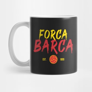 Barcelona Fan Forca Barca Mug